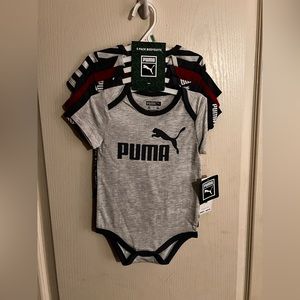 Puma 5 set bodysuits NWT